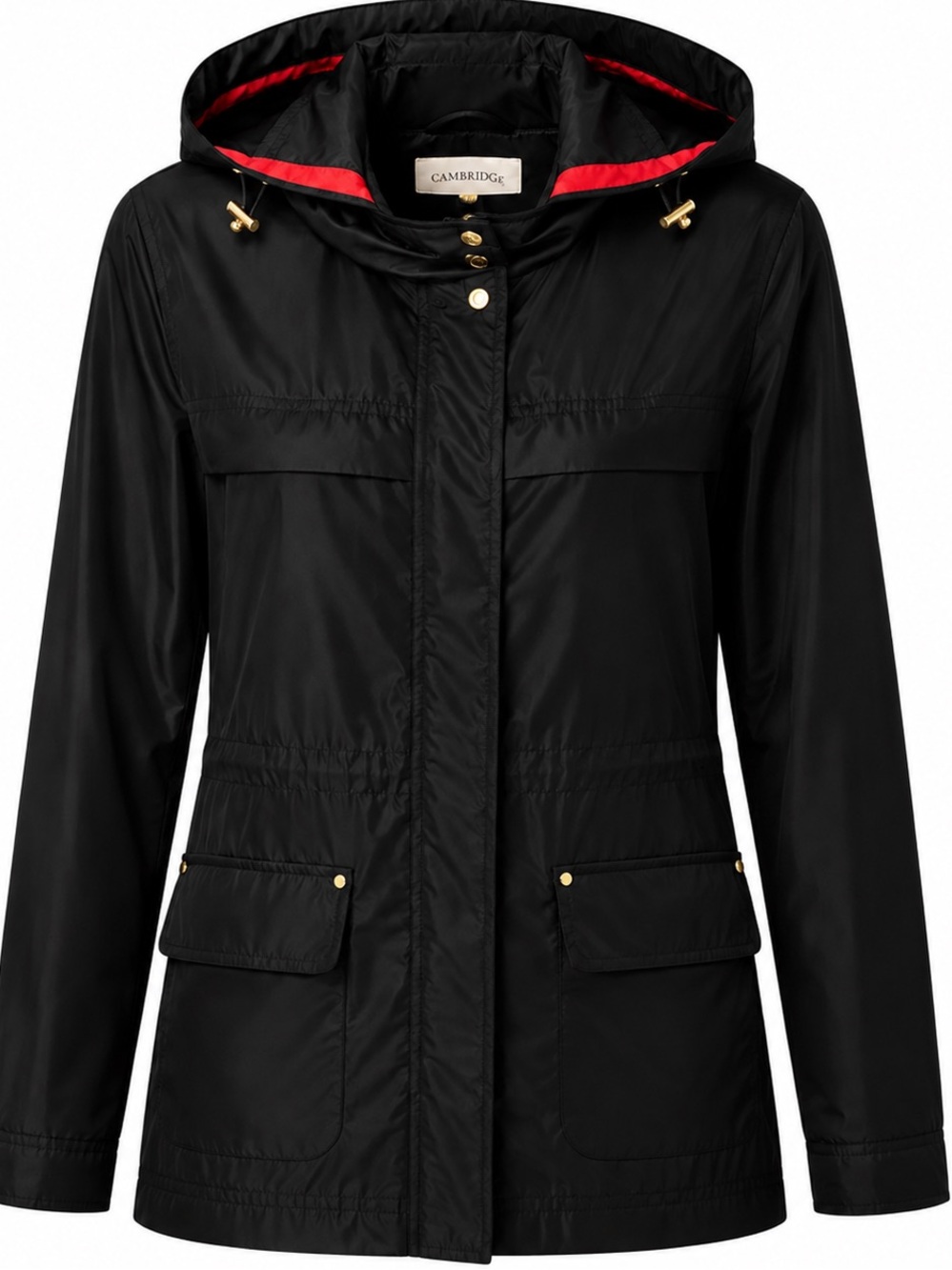 Cambridge Dry Good Soft Shell Utility Jacket in  w/ Pink Ribbon Detail SZXL
